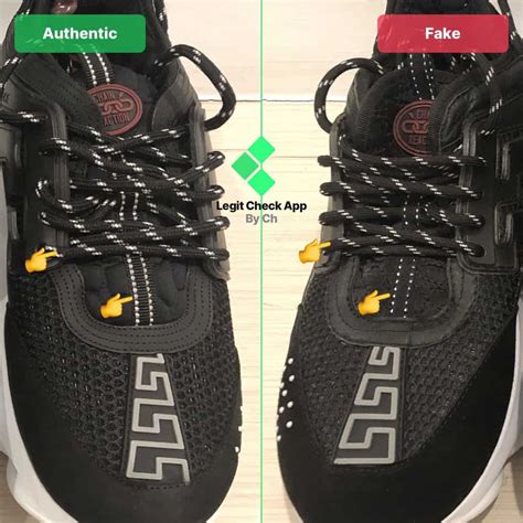 how to tell fake versace chain reaction|Versace chain reaction multicolor.